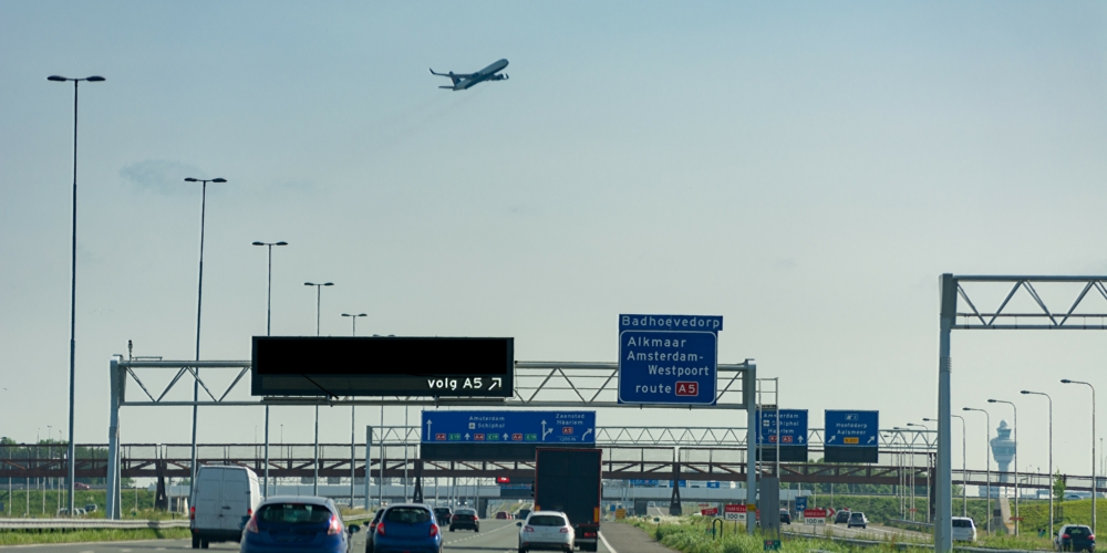 Snelweg-A4 – Alkmaar – Amsterdam – Schiphol