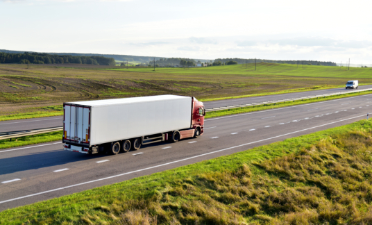 Truck in Frankrijk – Snelweg