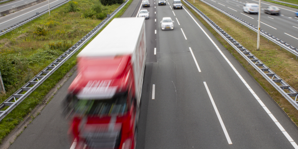 Snelweg A28 – Vrachtwagen