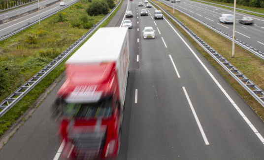 Snelweg A28 – Vrachtwagen