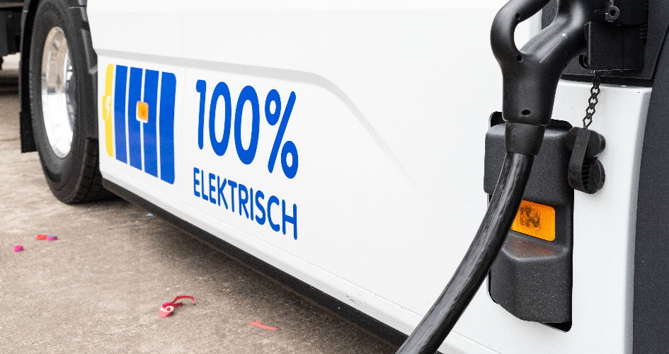 Elektrisch vrachtauto