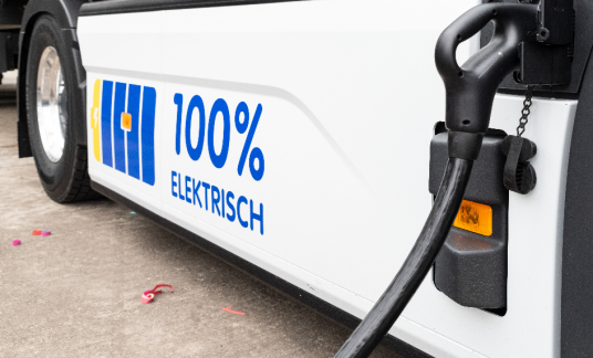 Elektrisch vrachtauto