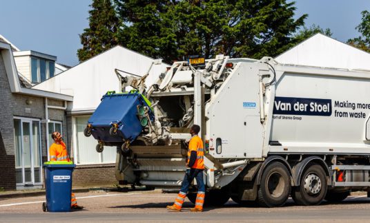 Afvalstoffentransport binnenland